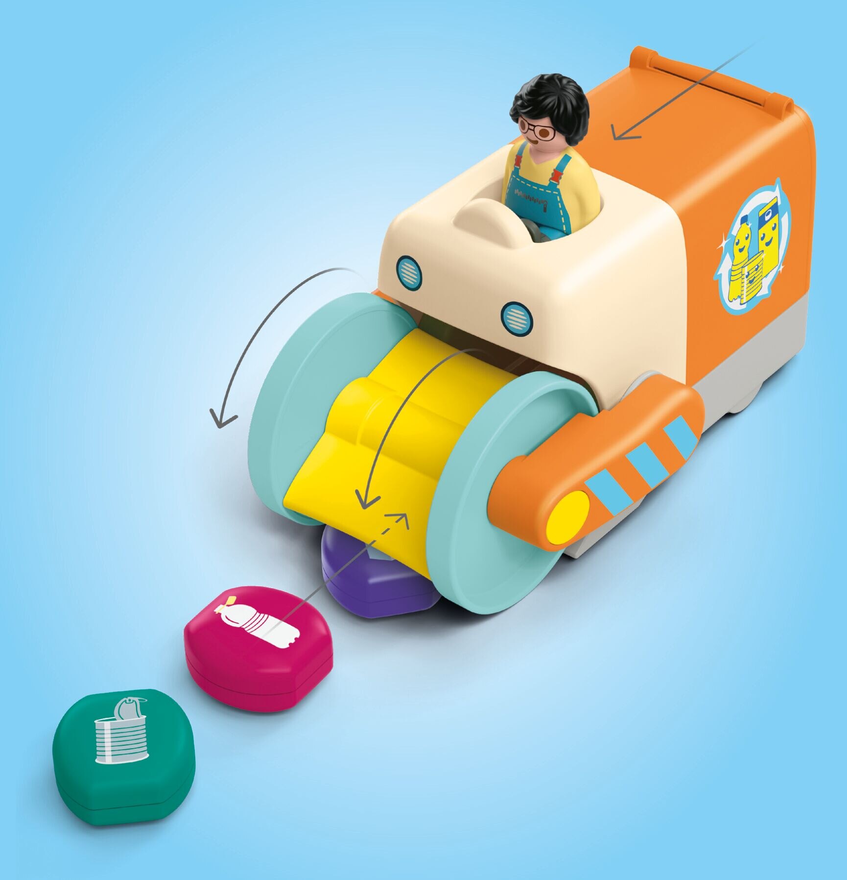 JUNIOR: vehículo recolector de basura 6