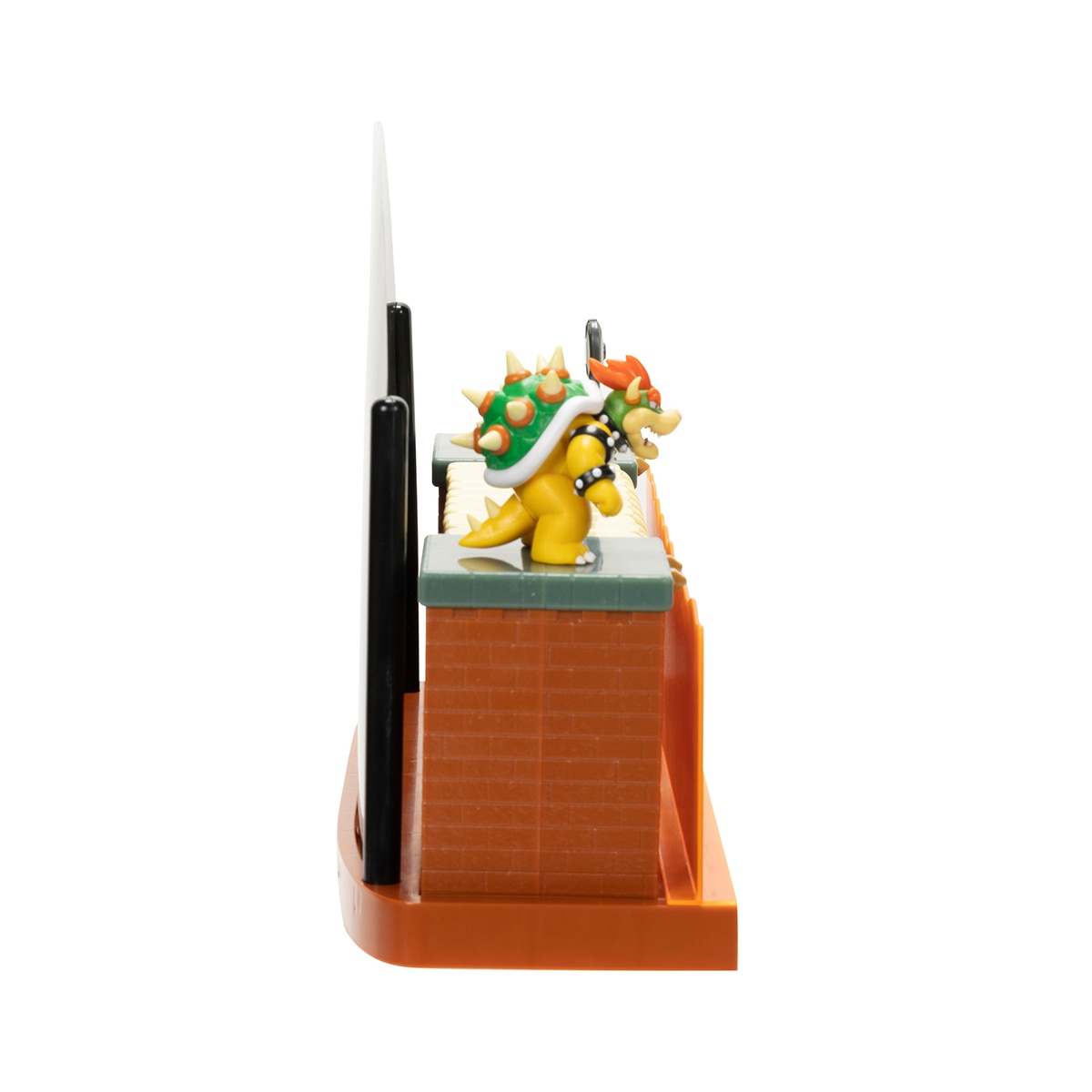 Set de batalla Puente de Bowser con luces, sonidos y accesorios. Incluye figura Bowser 6 cm. Licencia Super Mario. Jakks Pacific 3