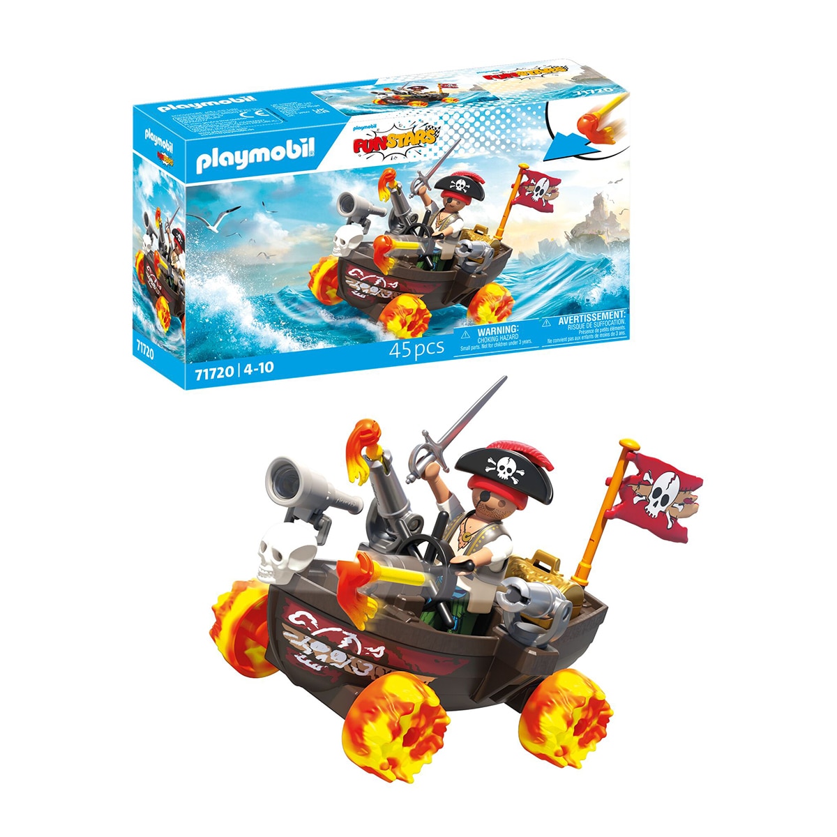 Barco pirata Racing Playmobil 2