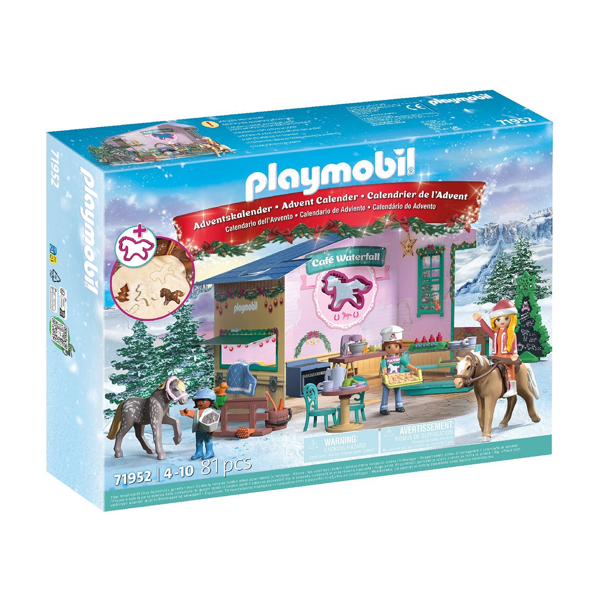 Calendario de Adviento pastelería navideña Playmobil 1