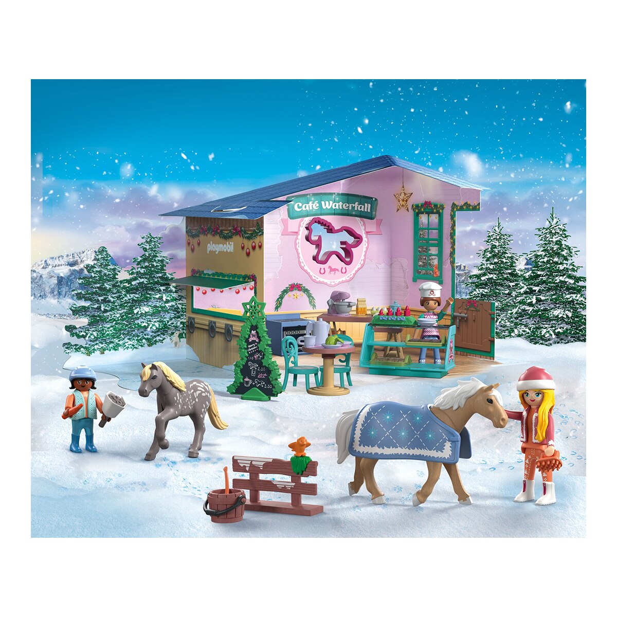 Calendario de Adviento pastelería navideña Playmobil 3