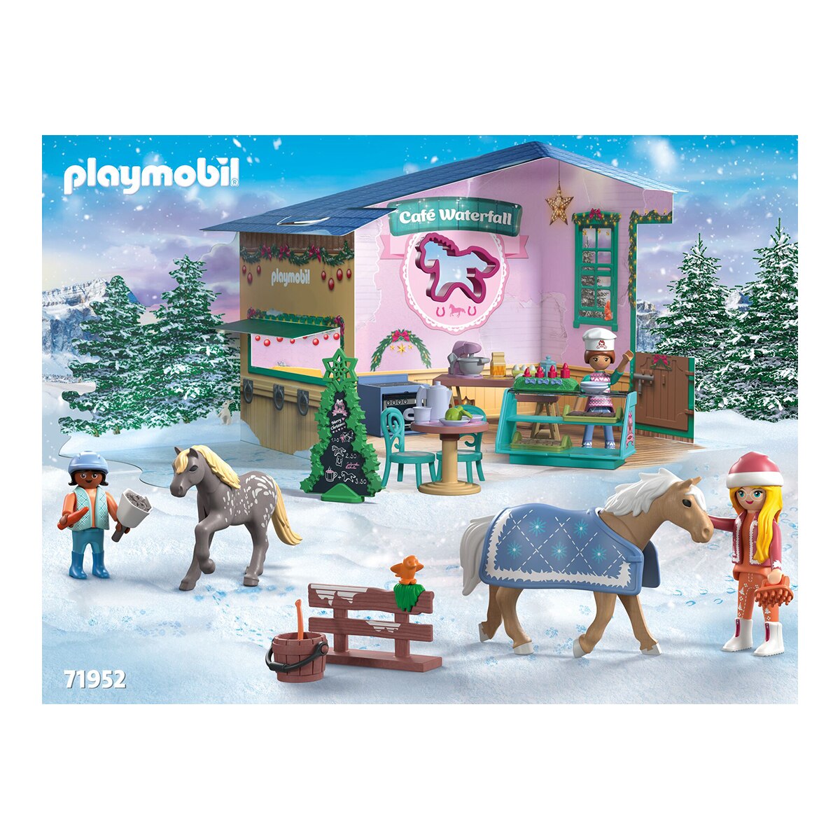 Calendario de Adviento pastelería navideña Playmobil 4