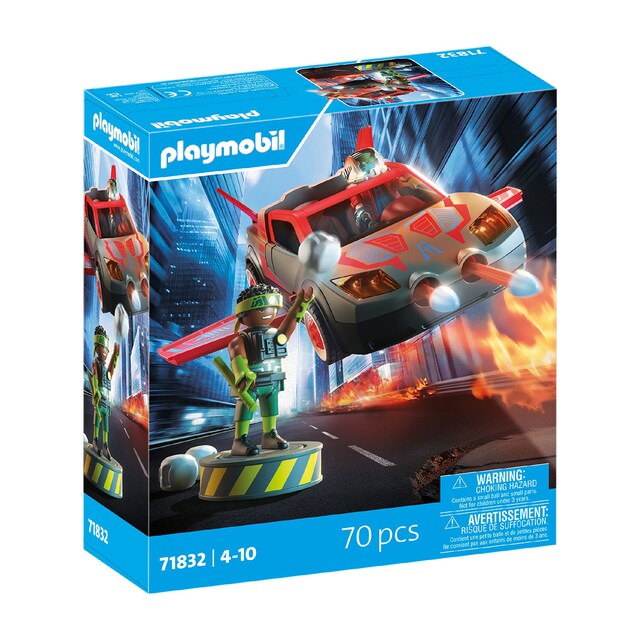 Imagen 0 de Héroe con vehículo Playmobil