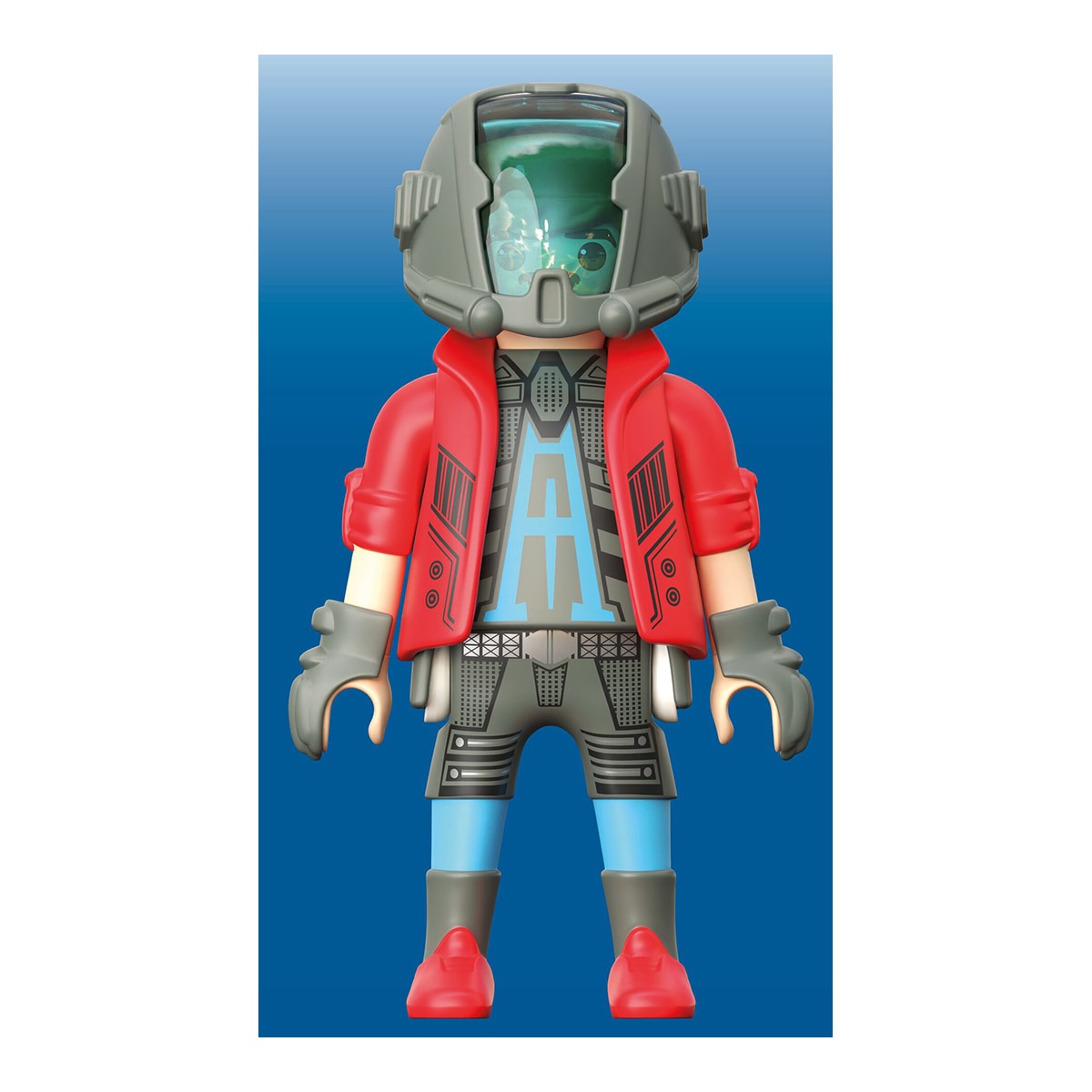 Héroe con vehículo Playmobil 5