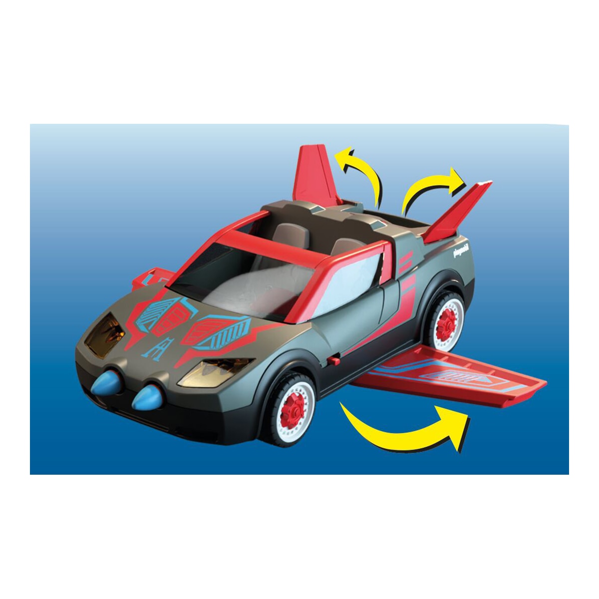 Héroe con vehículo Playmobil 6