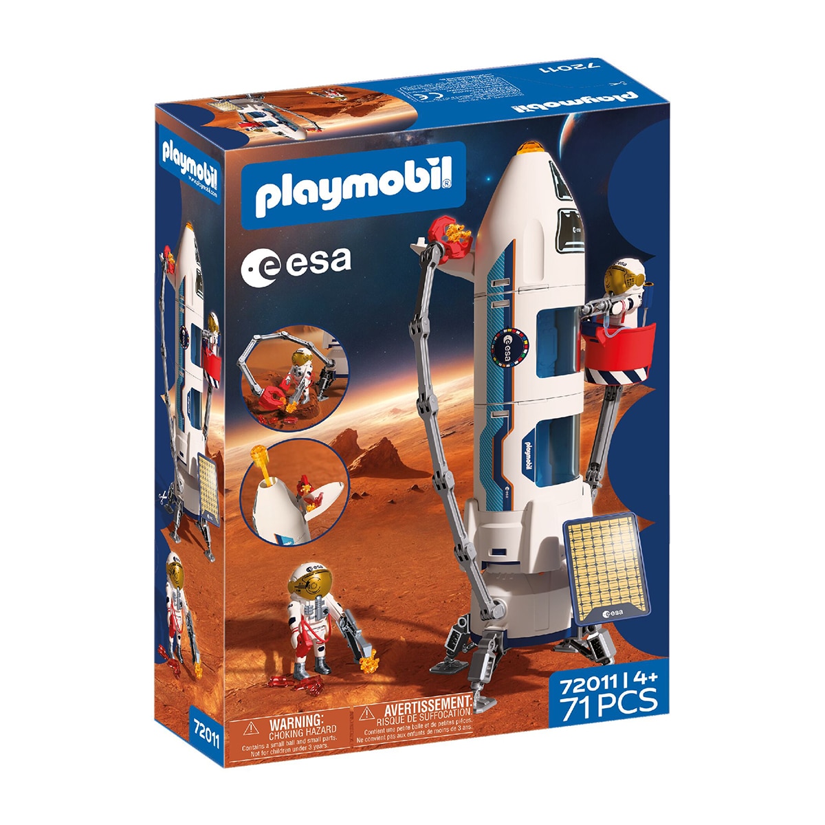 Imagen 0 de Cohete a Marte de la ESA Playmobil