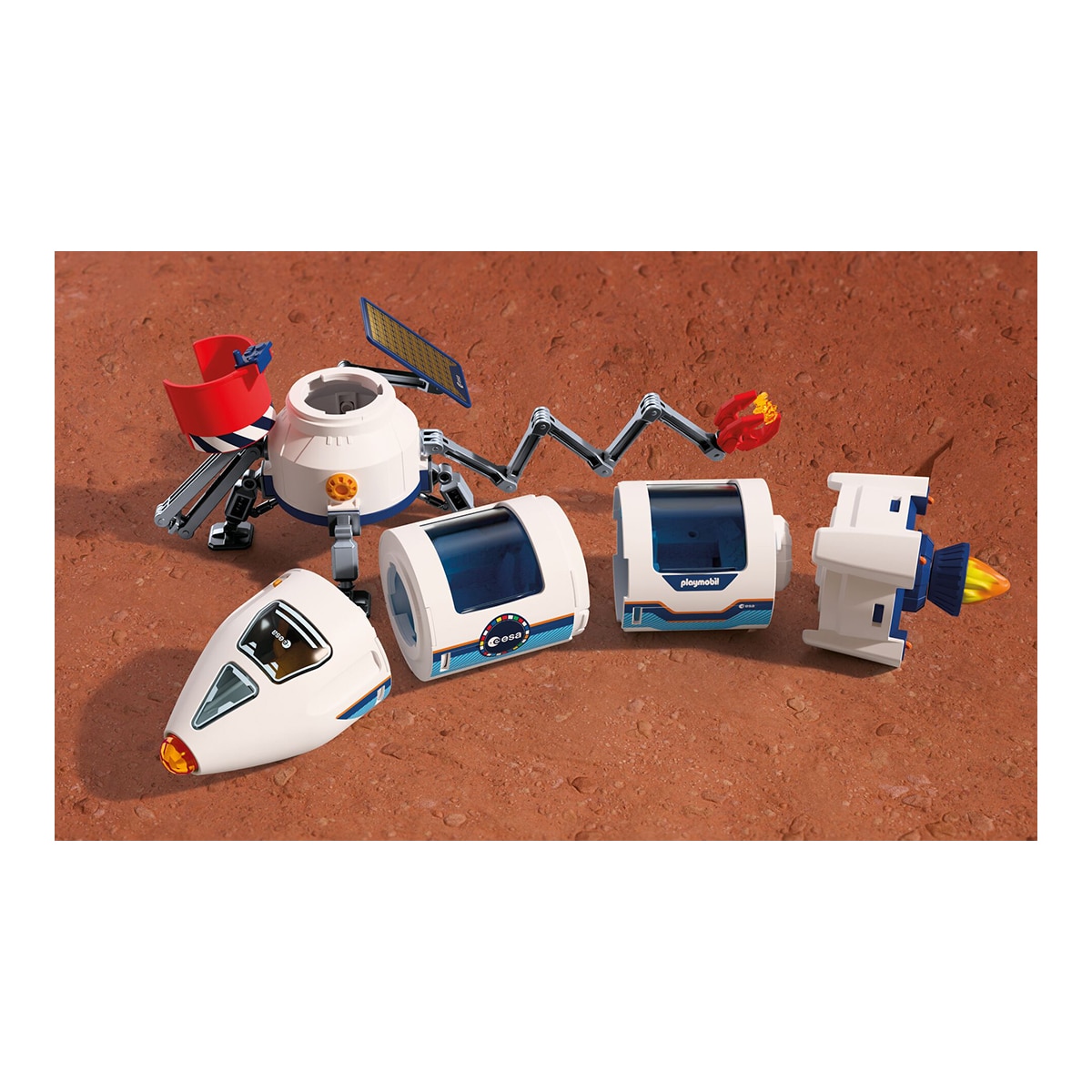 Cohete a Marte de la ESA Playmobil 4
