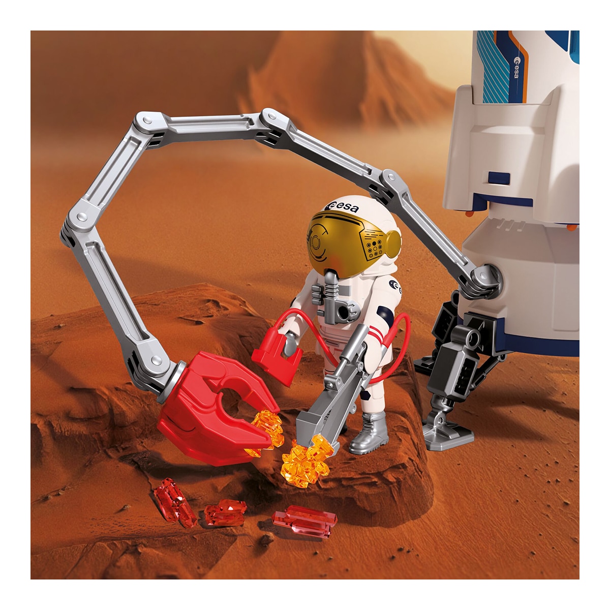 Cohete a Marte de la ESA Playmobil 8