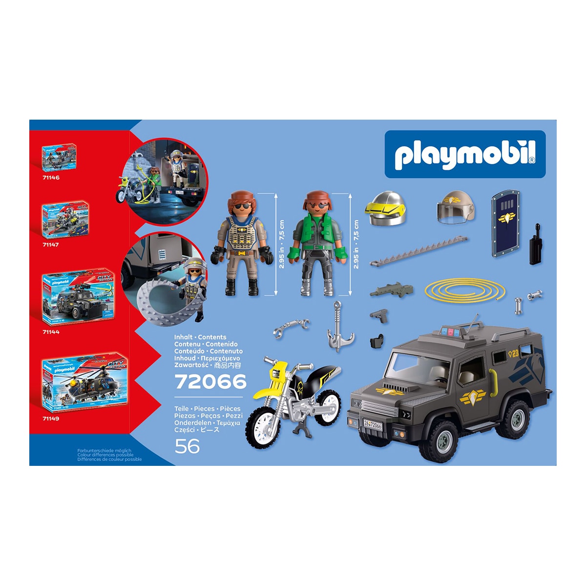 Vehículo táctico de las fuerzas especiales Playmobil 3