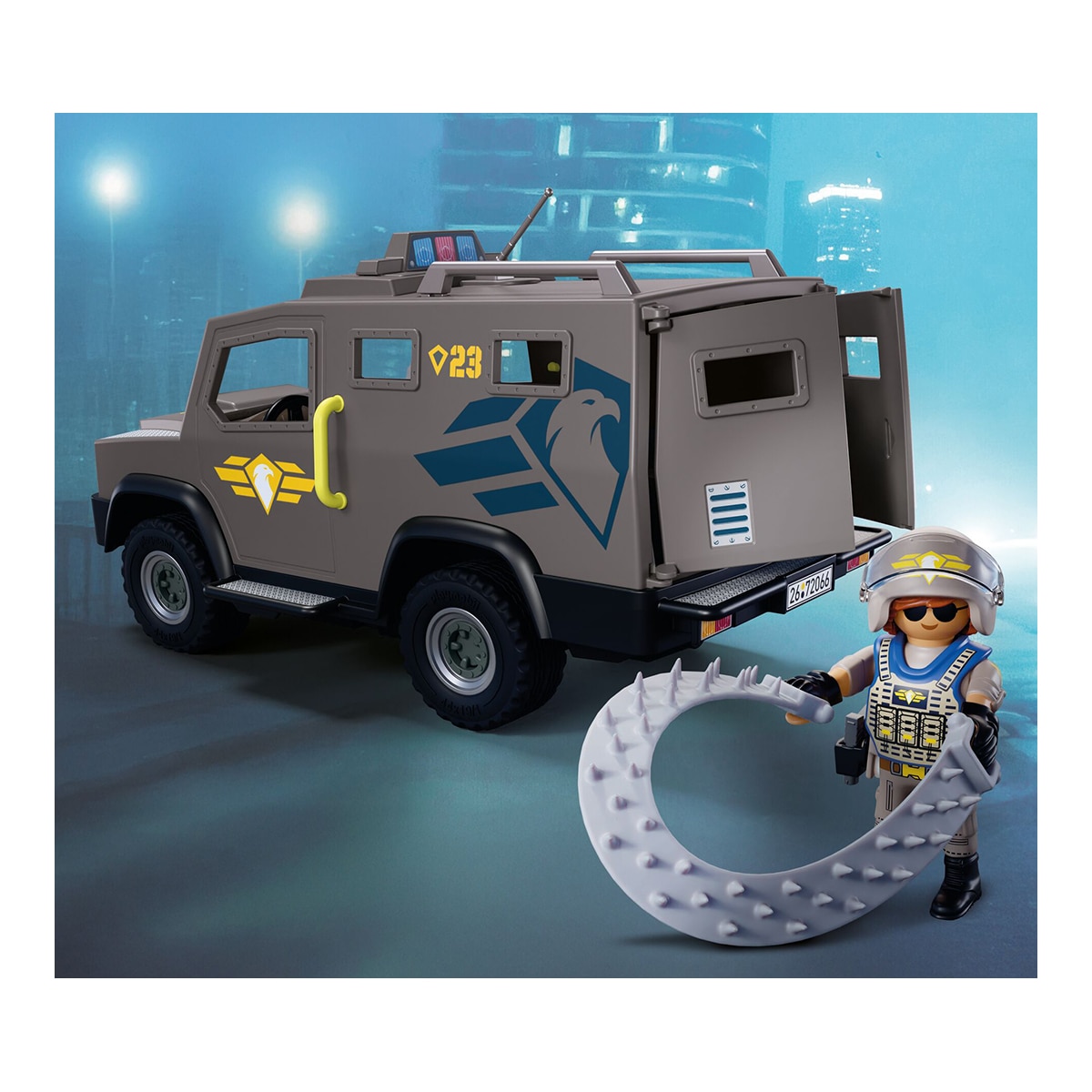 Vehículo táctico de las fuerzas especiales Playmobil 5