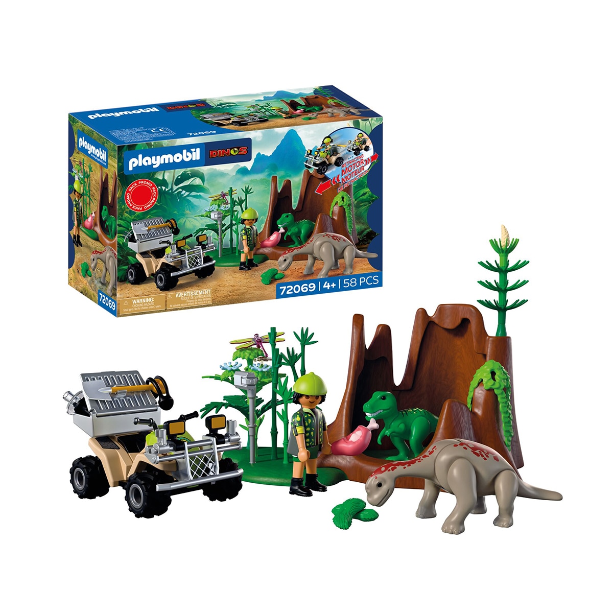 Escondite de dinosaurio Playmobil 2