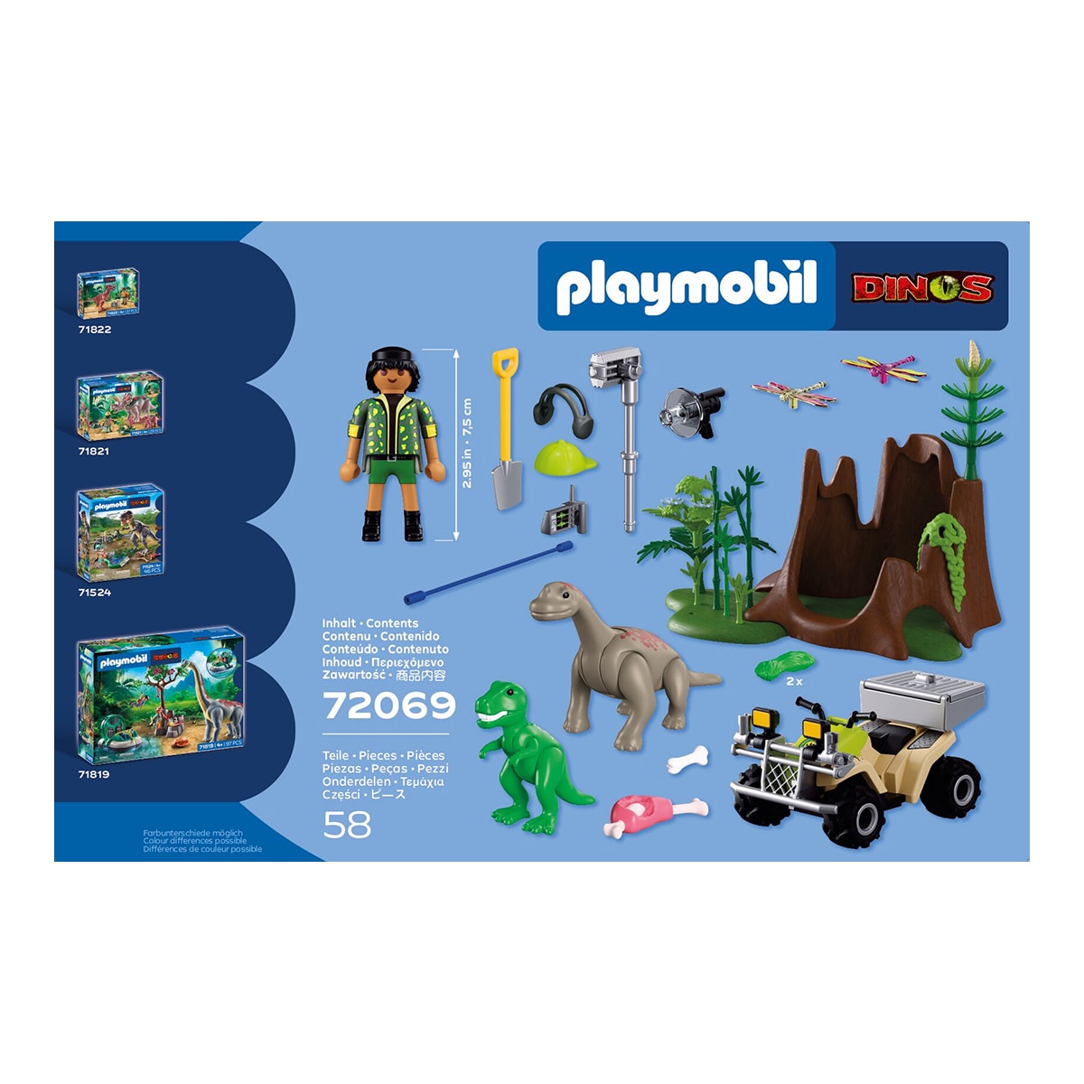 Escondite de dinosaurio Playmobil 3