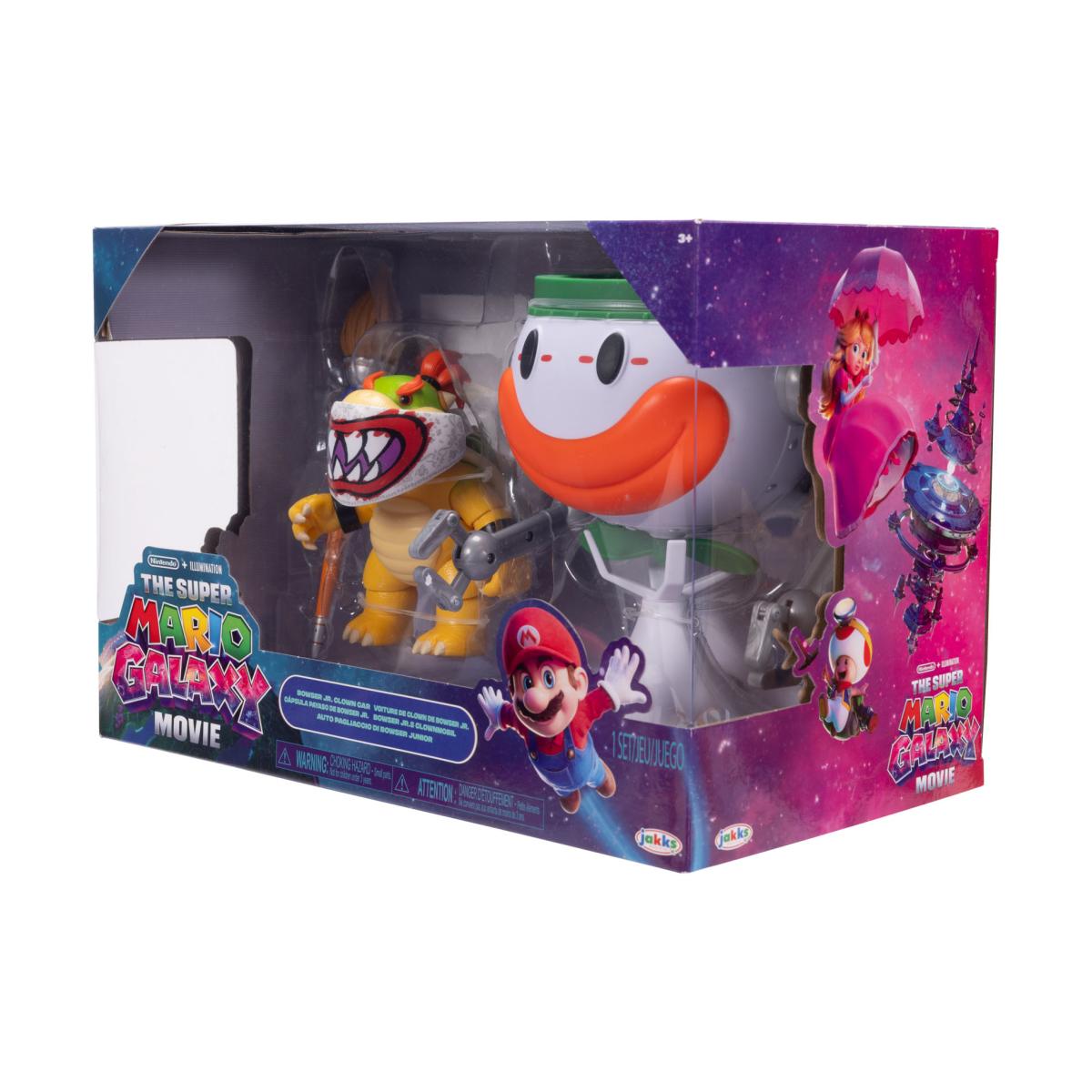 Figura de Acción Premium Bowser Jr. de 13 cm con Clown Car Funcional. Edición especial película Super Mario Bros Galaxy 6