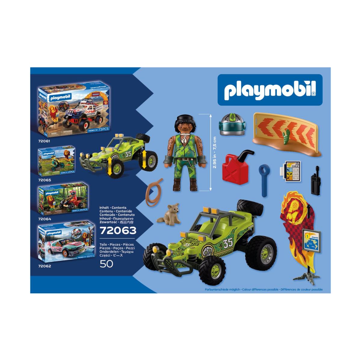 Buggy todoterreno Playmobil 3