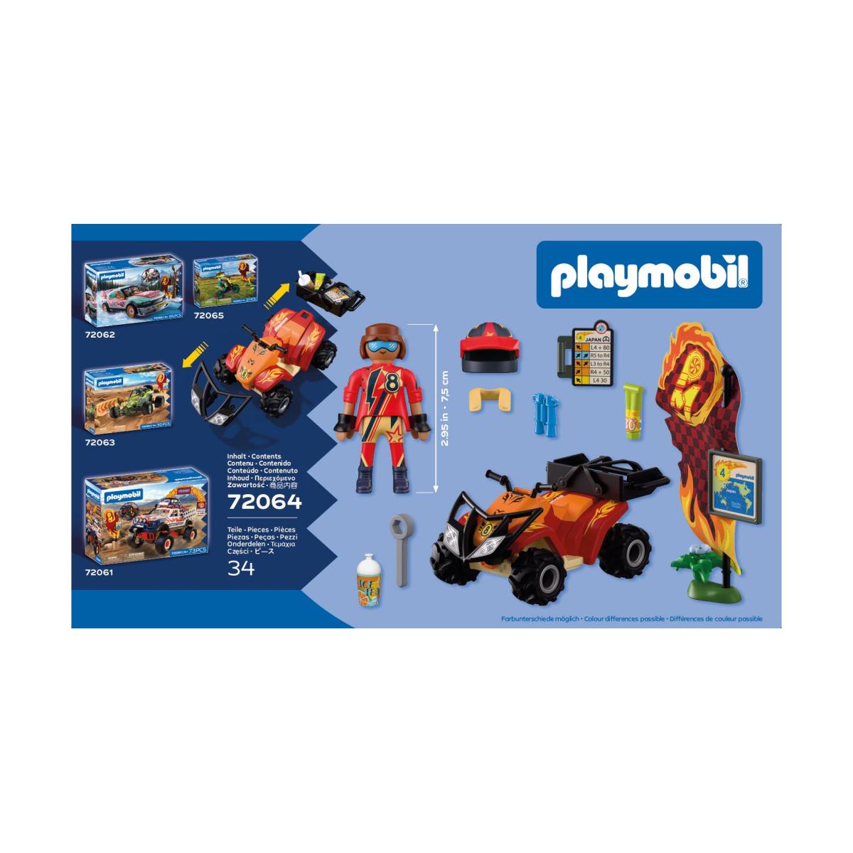 Quad todoterreno Playmobil 3