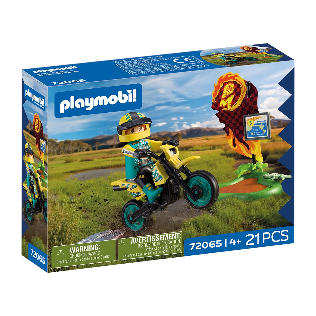 Imagen 0 de Moto todoterreno Playmobil