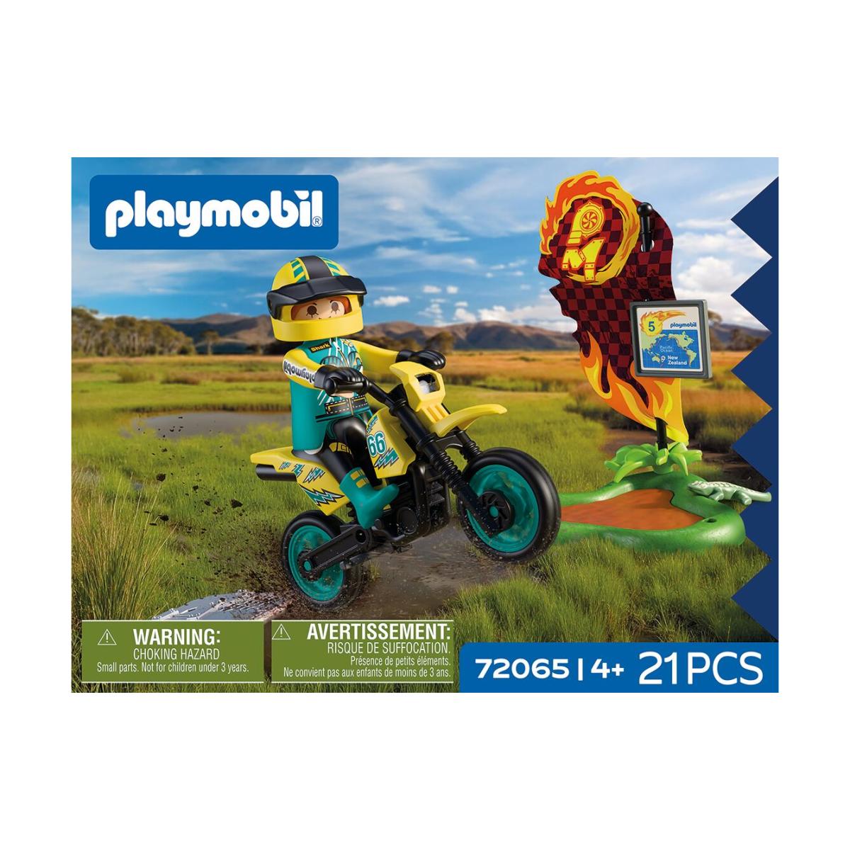 Moto todoterreno Playmobil 4