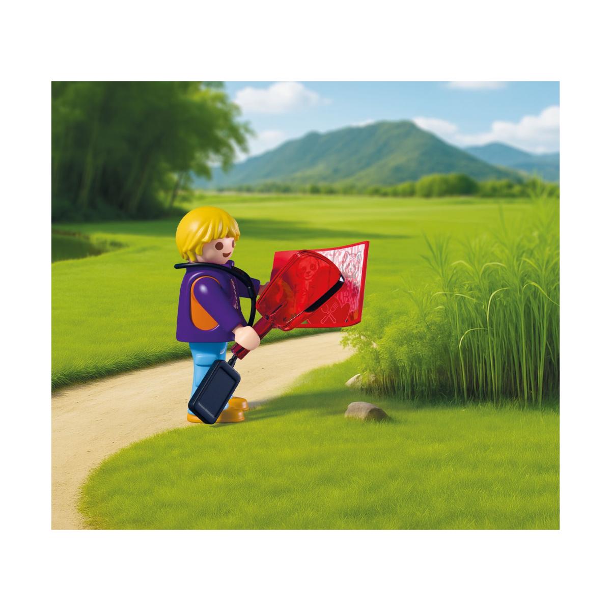 Zoo Cuidador de zoo con vehículo Playmobil 6