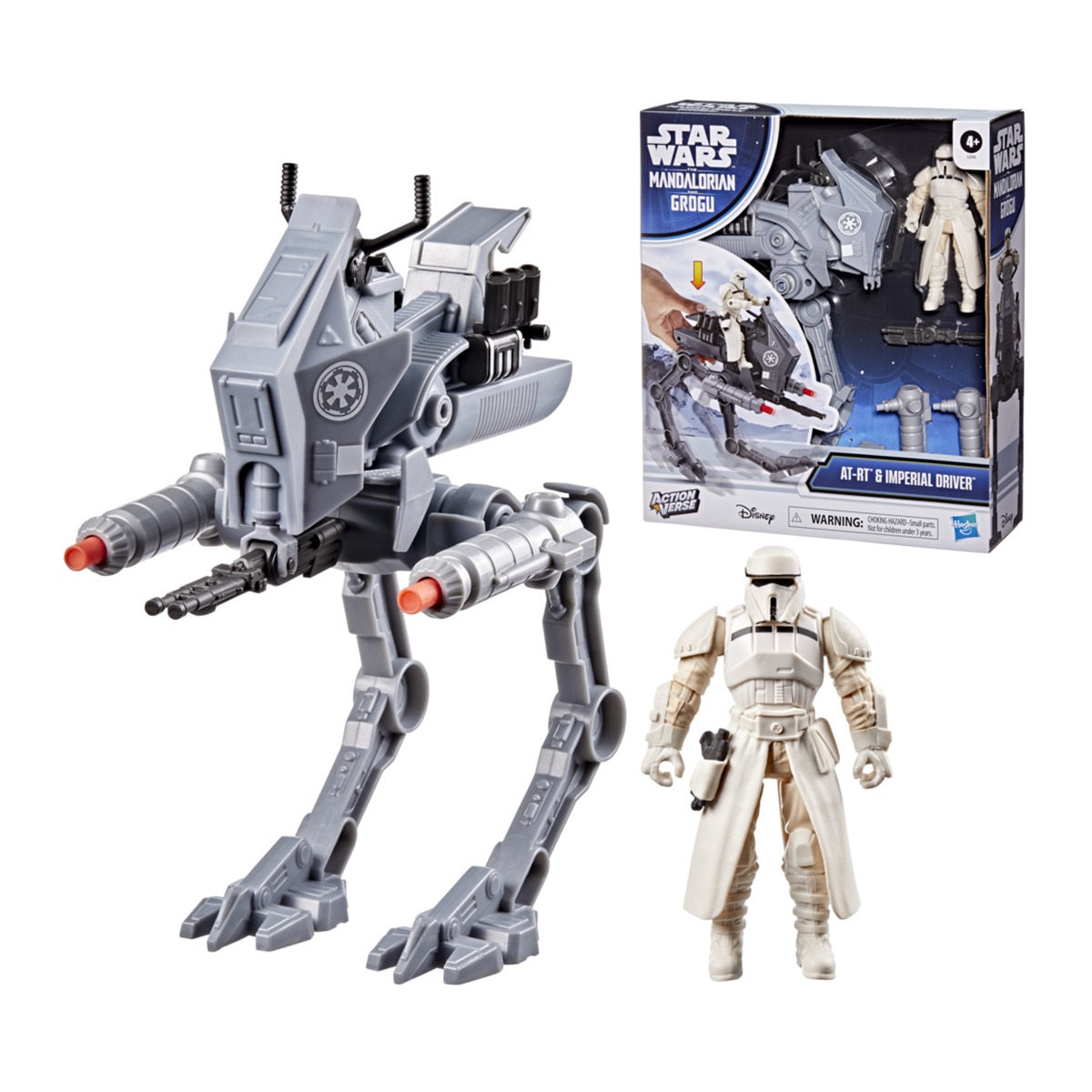 Imagen 0 de Figura ActionVerse y conductor imperial remanente de AT RT Star Wars Hasbro