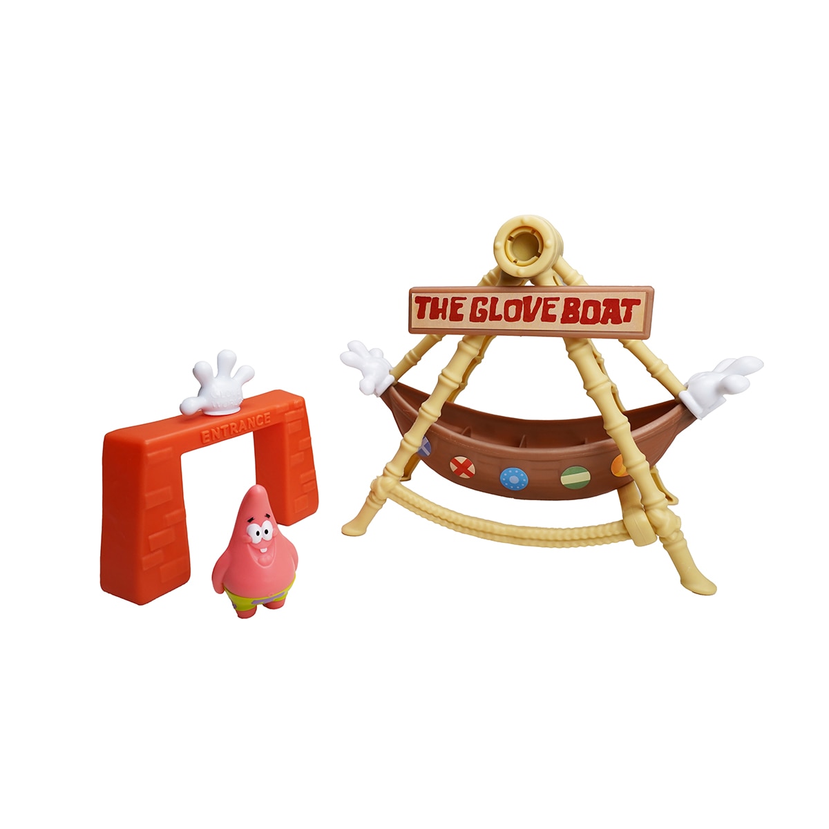 Playset barco pirata Bob Esponja barco pirata con figuras y accesorios Bizak 3