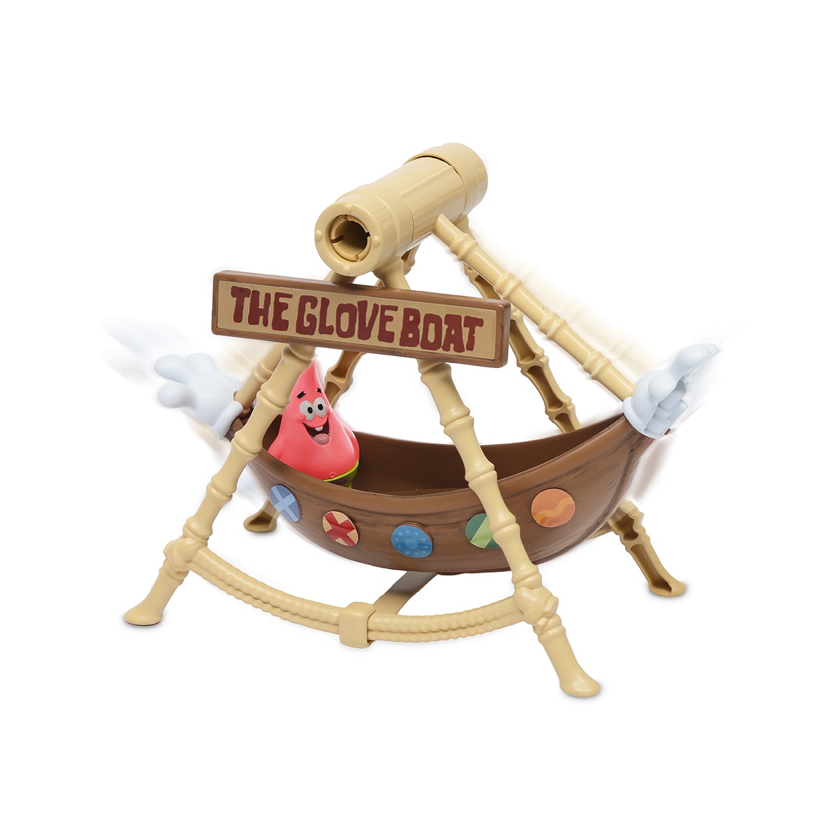 Playset barco pirata Bob Esponja barco pirata con figuras y accesorios Bizak 4