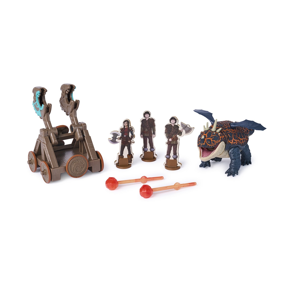 Playset dragones Blazing Battles Dragons Spin Master modelos surtidos 5