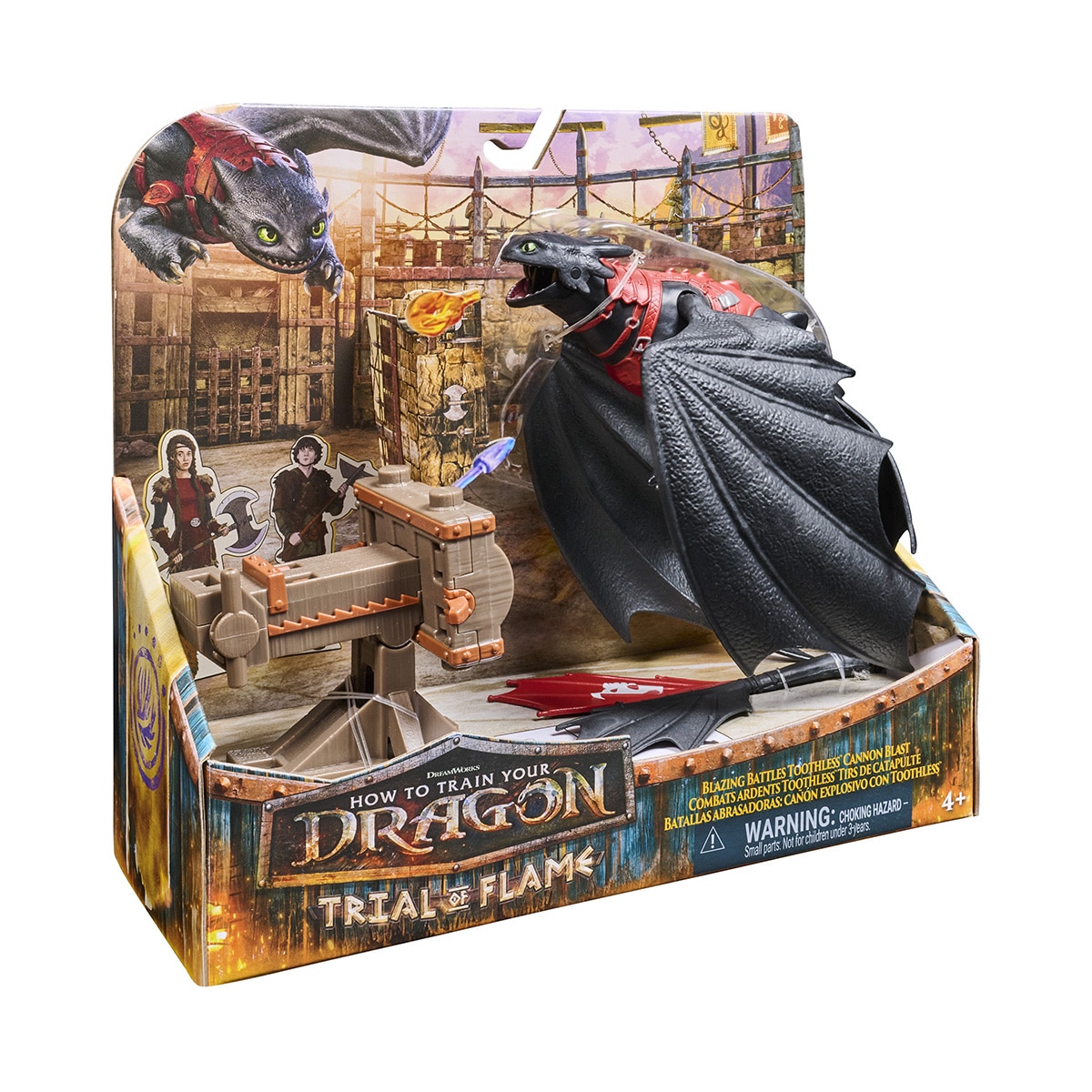 Playset dragones Blazing Battles Dragons Spin Master modelos surtidos 6