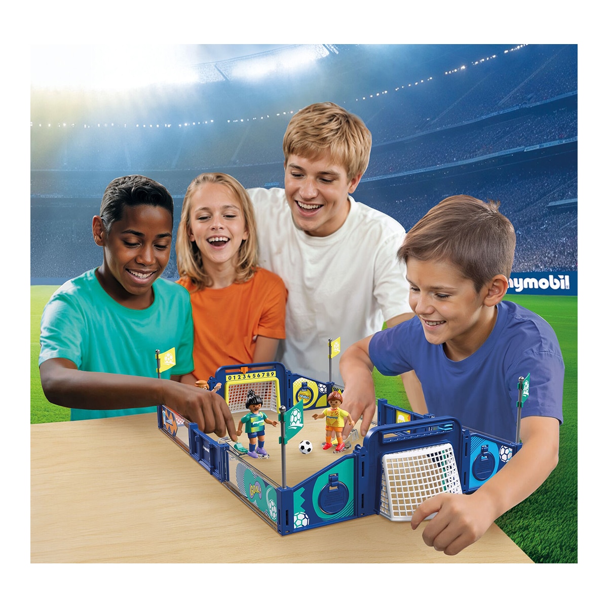 Estadio de fútbol Playmobil 5