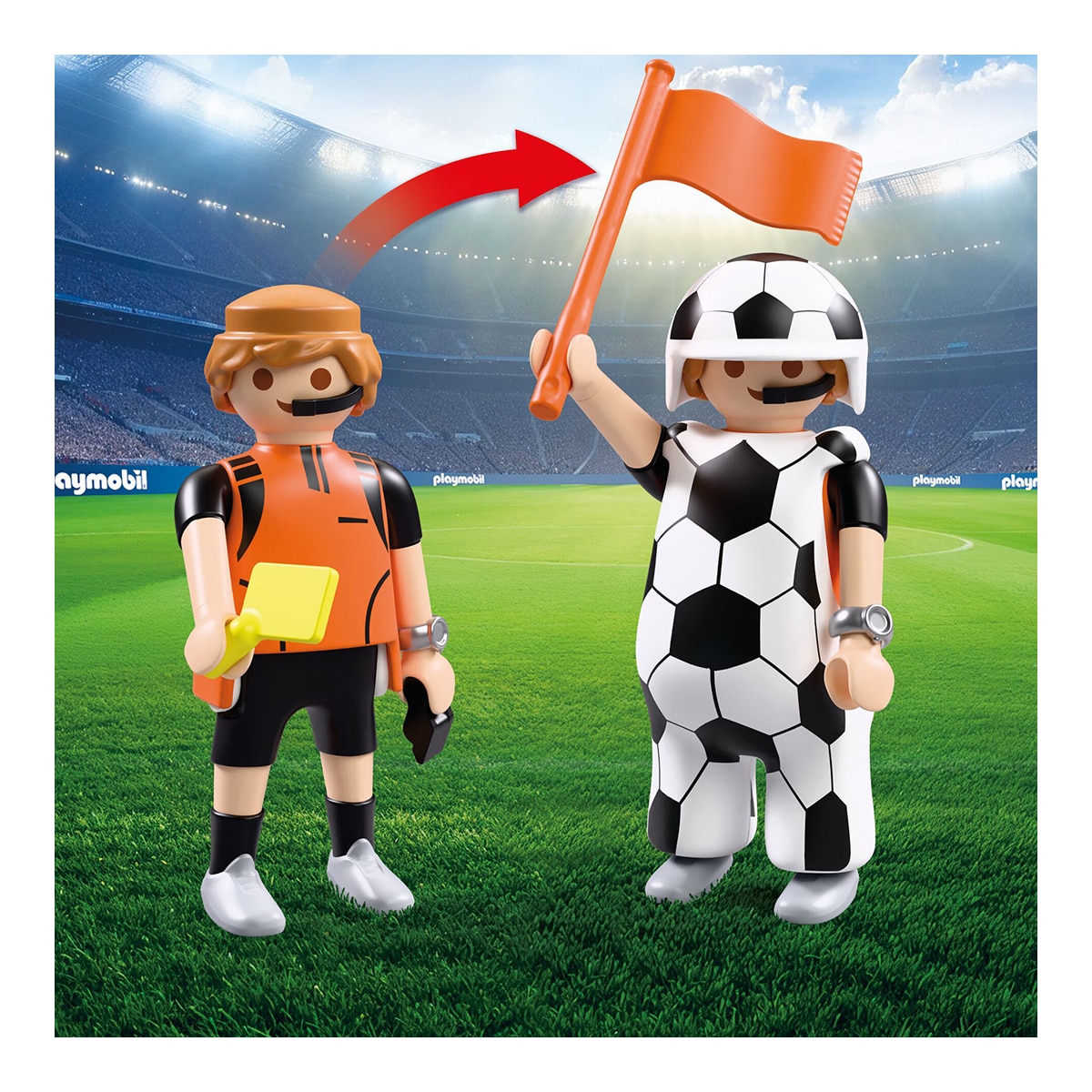 Estadio de fútbol Playmobil 6