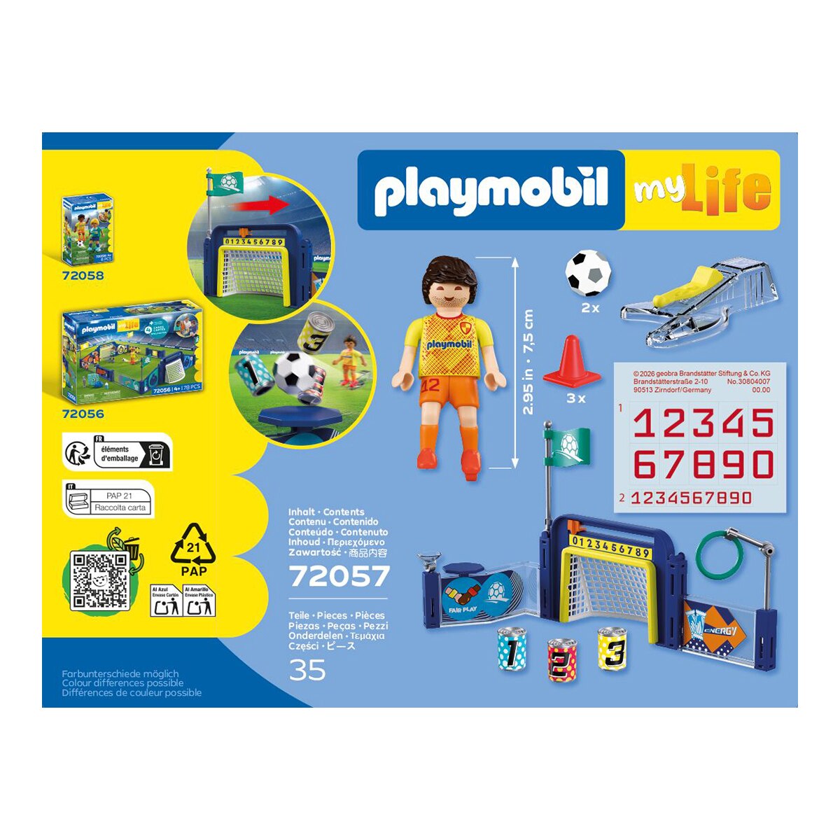 Centro de entrenamiento de fútbol Playmobil 3
