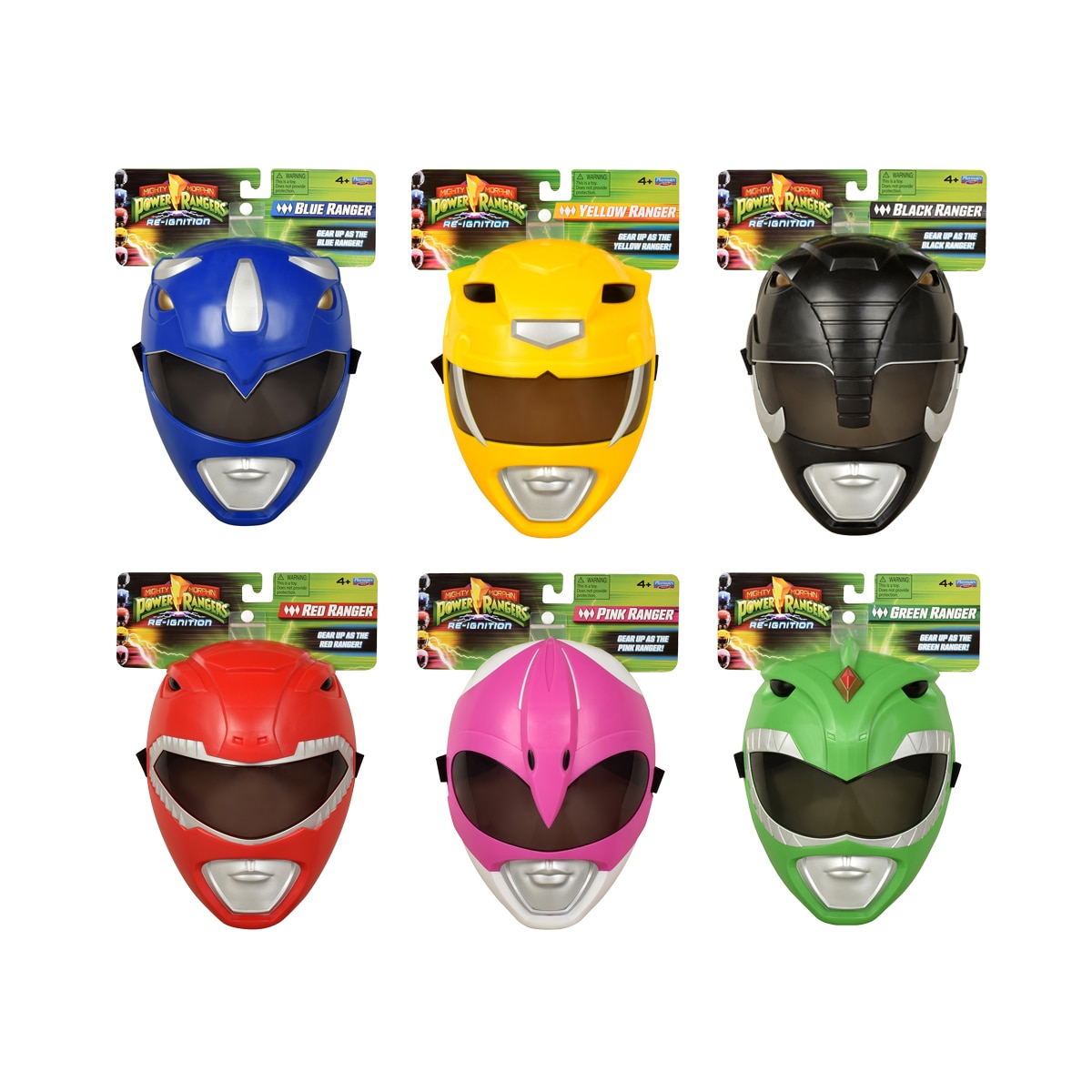 Imagen 0 de Máscara Power Rangers modelos surtidos Bizak