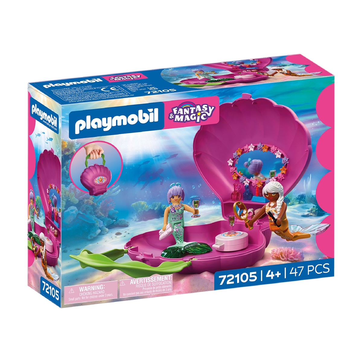 Imagen 0 de Bolso de concha con sirena Playmobil Fantasy & Magic