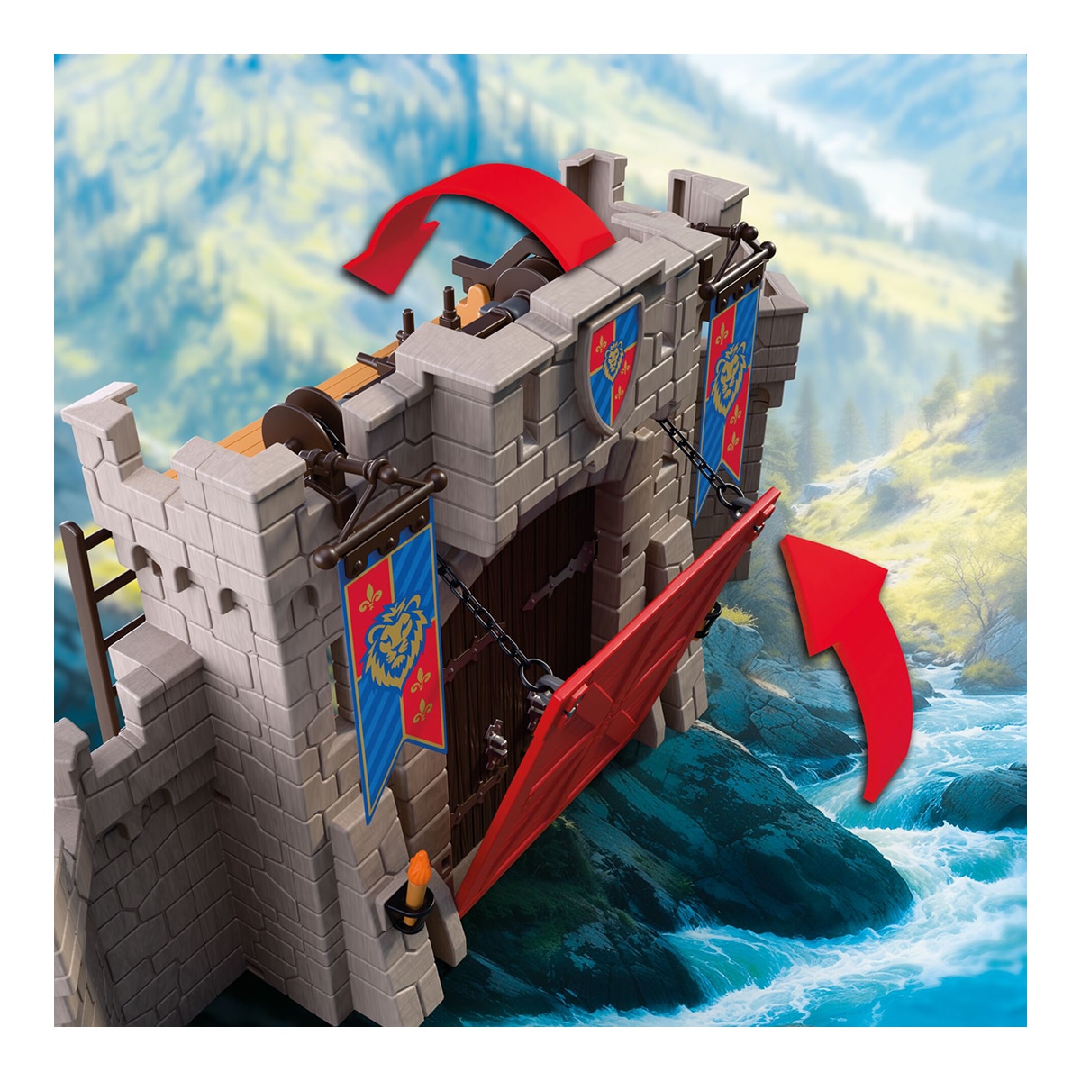 Gran castillo Caballeros León Playmobil Knights 6