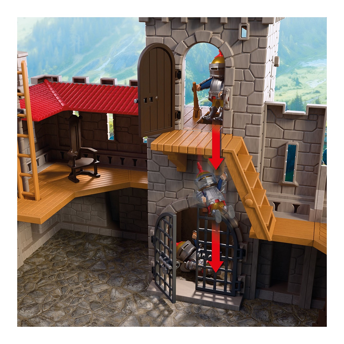 Gran castillo Caballeros León Playmobil Knights 9