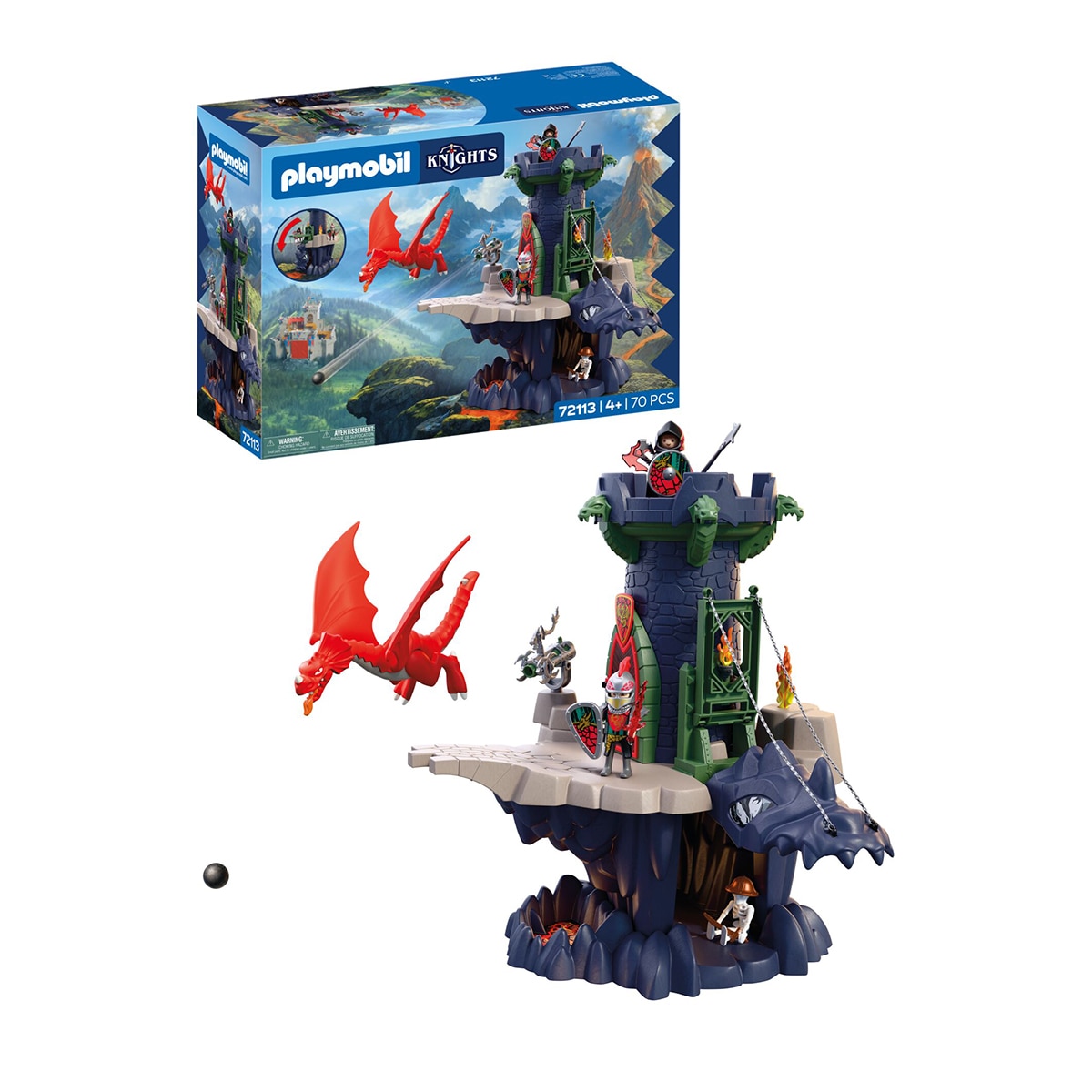 Torre de Caballeros Dragón Playmobil Knights 2