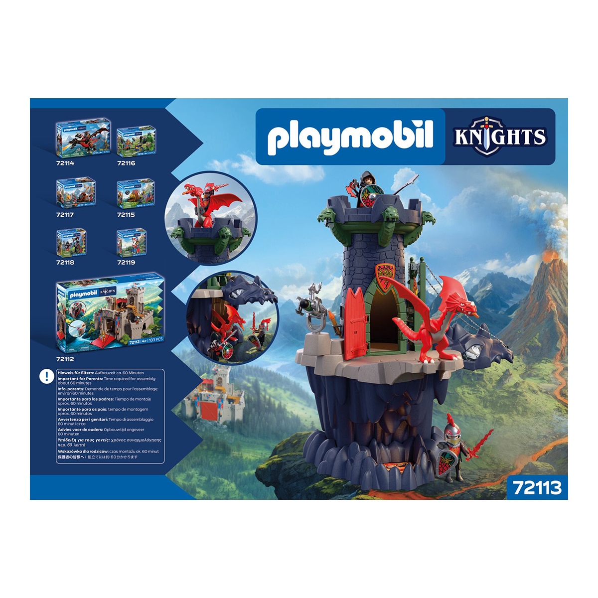 Torre de Caballeros Dragón Playmobil Knights 3