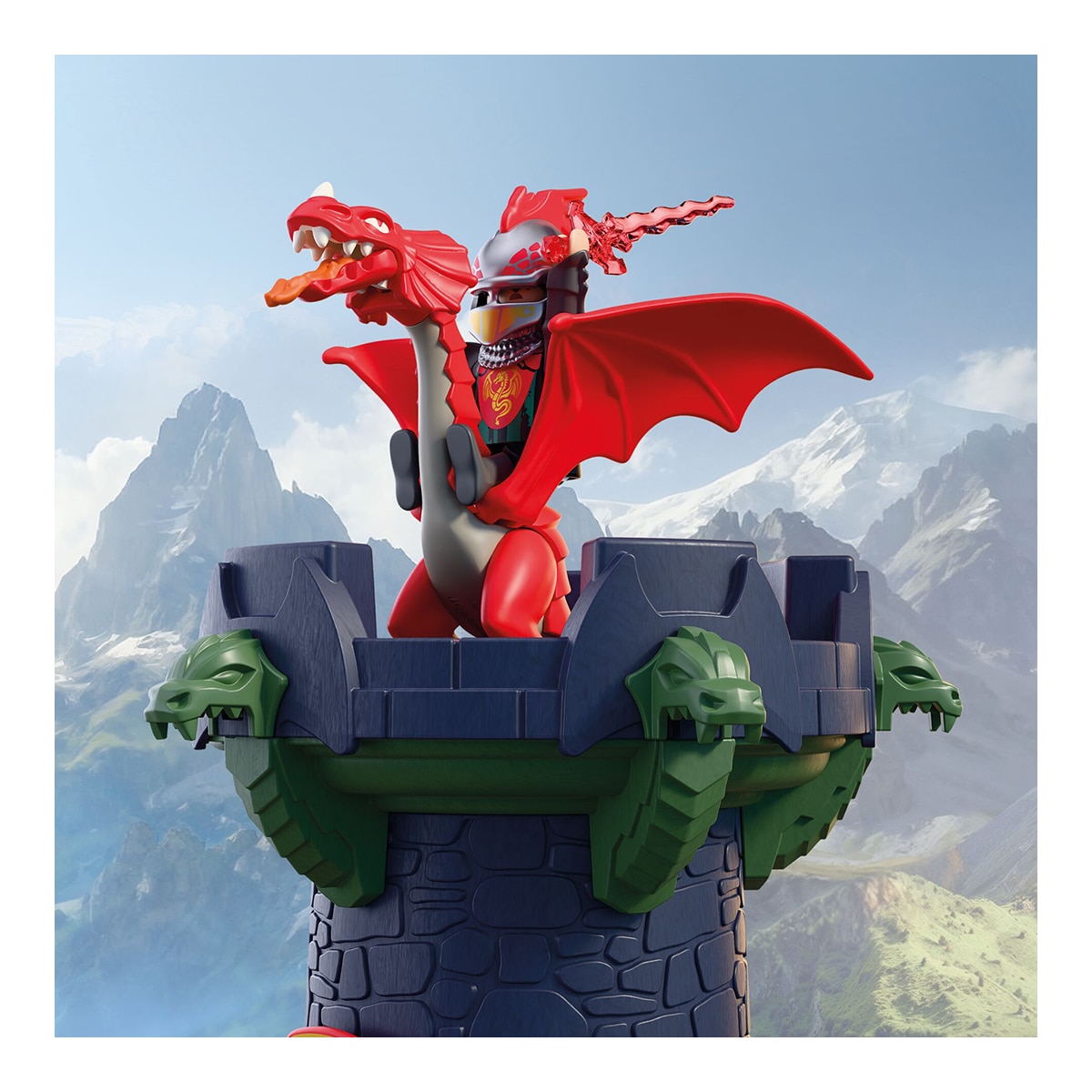 Torre de Caballeros Dragón Playmobil Knights 7