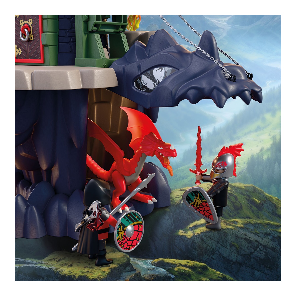 Torre de Caballeros Dragón Playmobil Knights 8