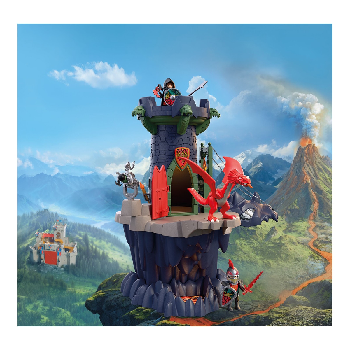 Torre de Caballeros Dragón Playmobil Knights 9