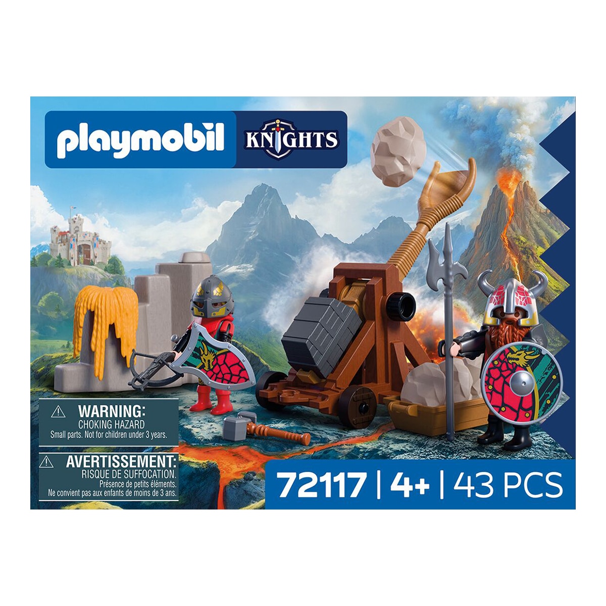 Catapulta de Caballeros Dragón Playmobil Knights 4