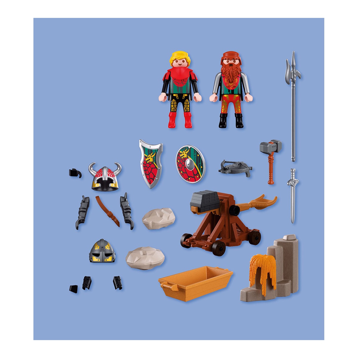 Catapulta de Caballeros Dragón Playmobil Knights 9