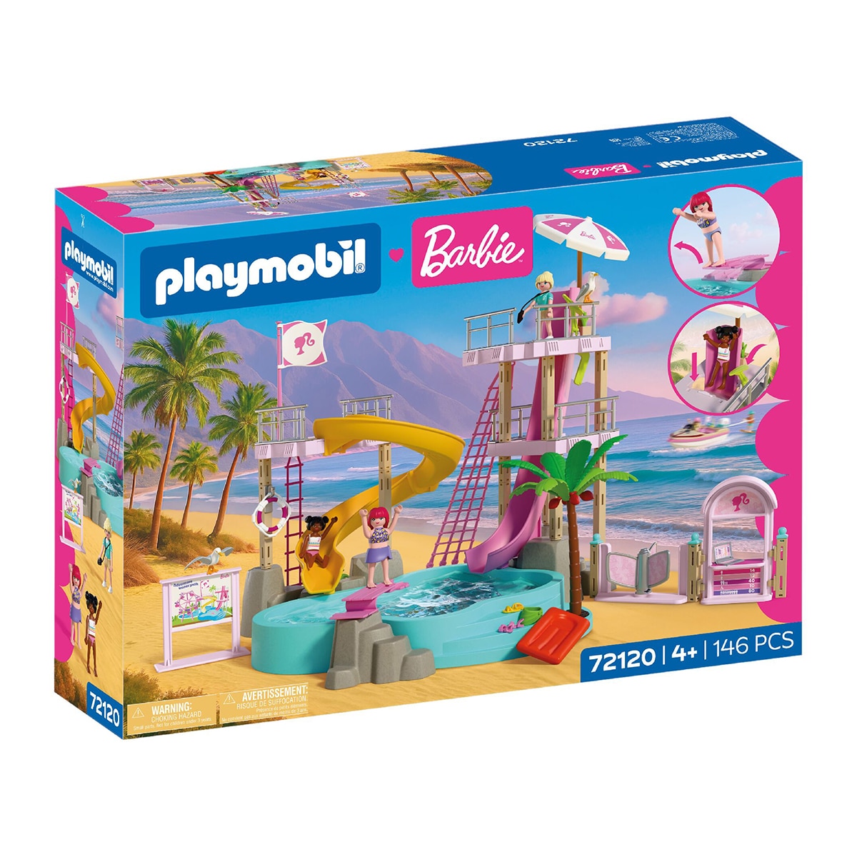 Imagen 0 de Parque acuático Barbie Playmobil