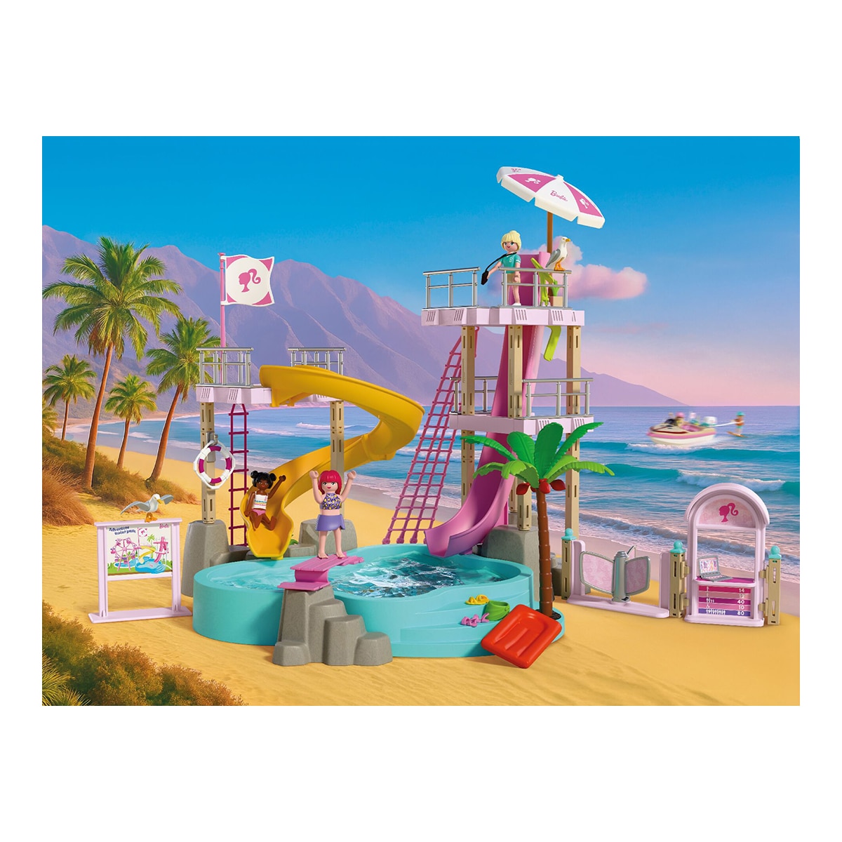 Parque acuático Barbie Playmobil 4