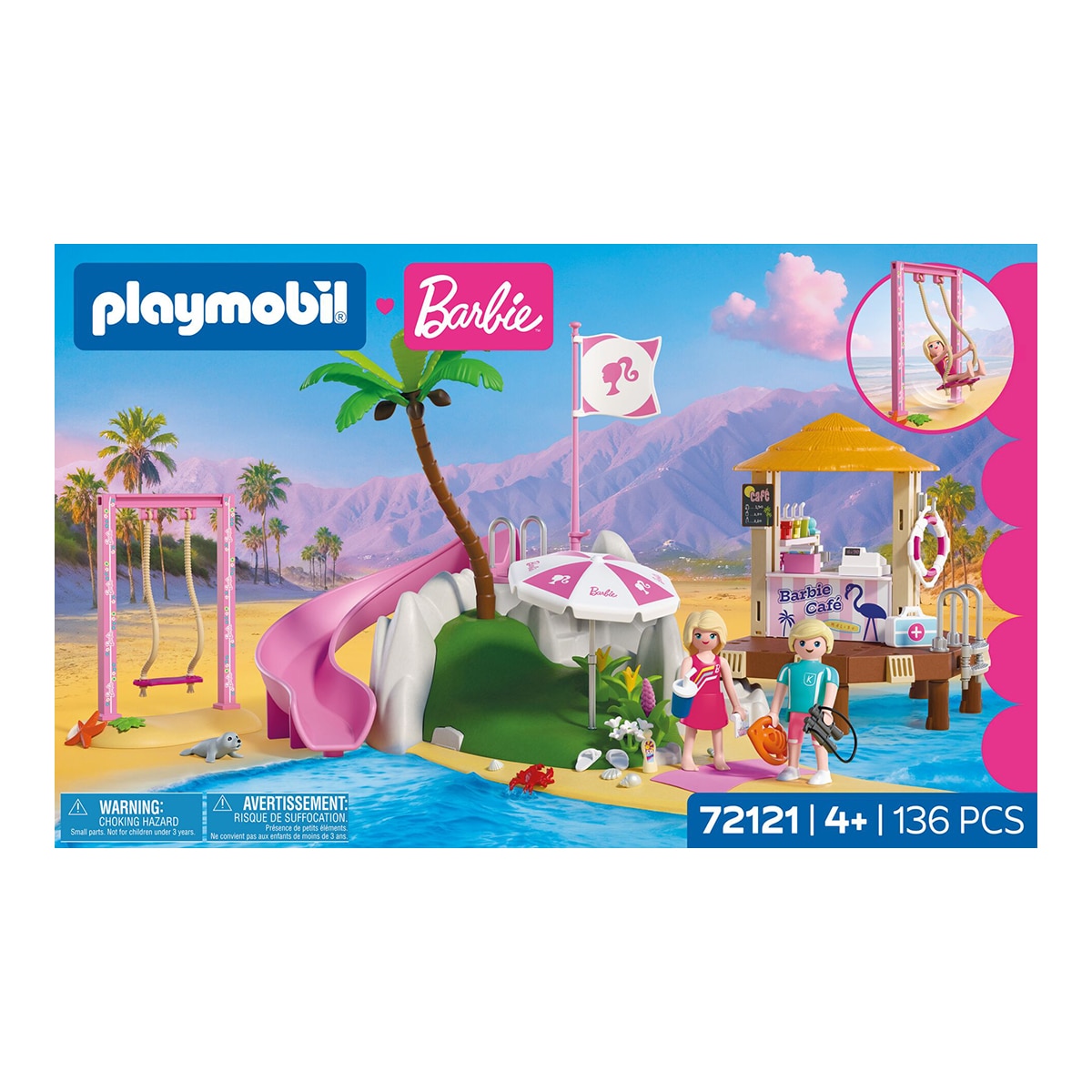 Café de playa Barbie Playmobil 3