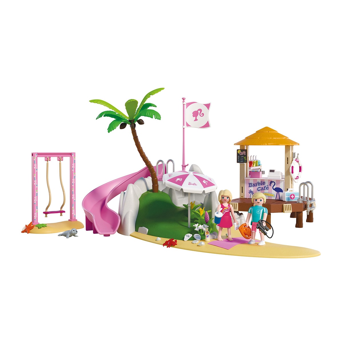 Café de playa Barbie Playmobil 8