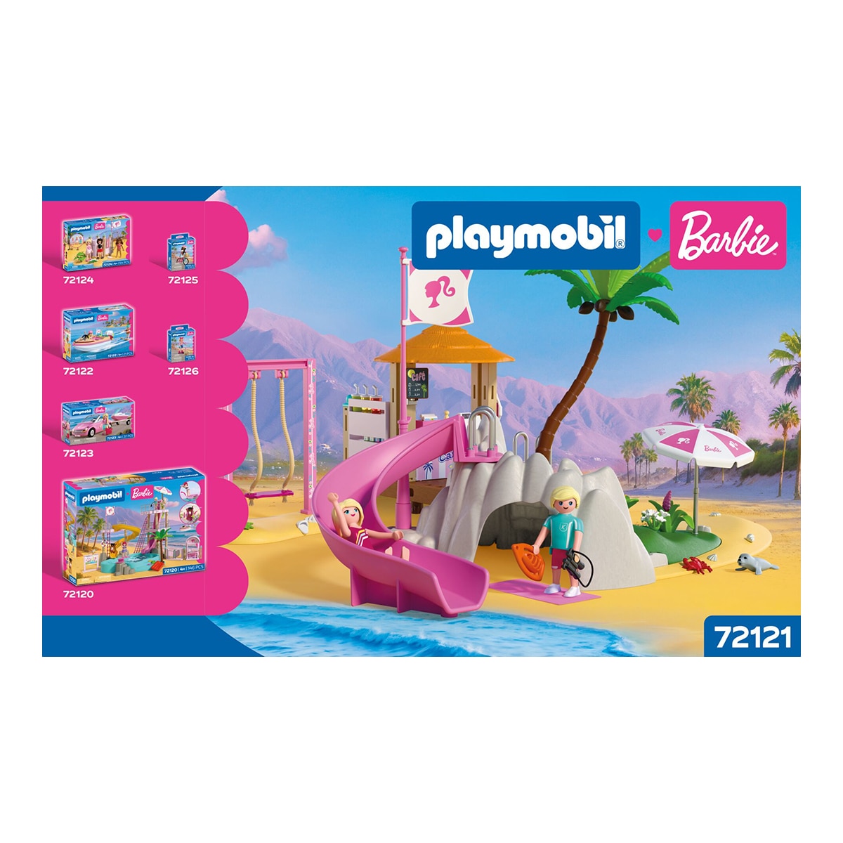 Café de playa Barbie Playmobil 9