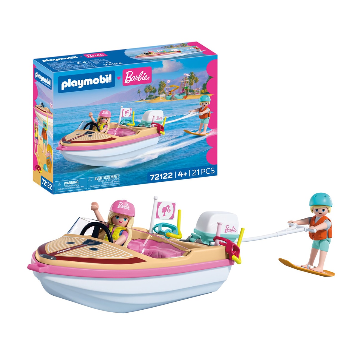 Barco de aventuras Barbie Playmobil 2