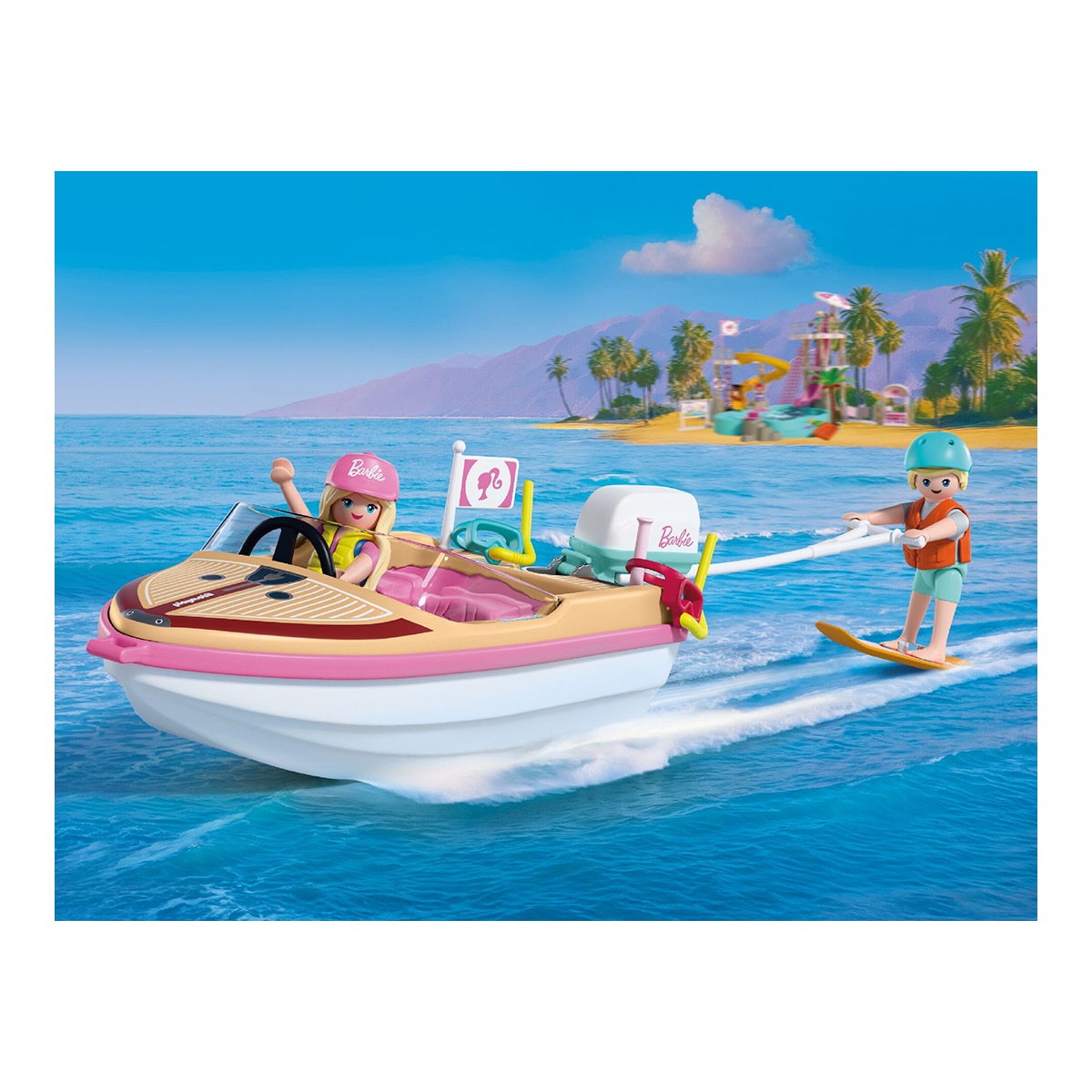 Barco de aventuras Barbie Playmobil 4
