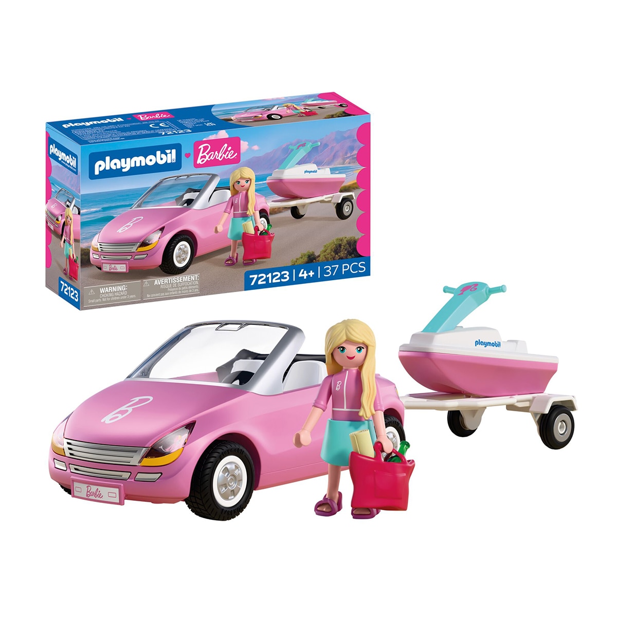 Descapotable Barbie Playmobil 2