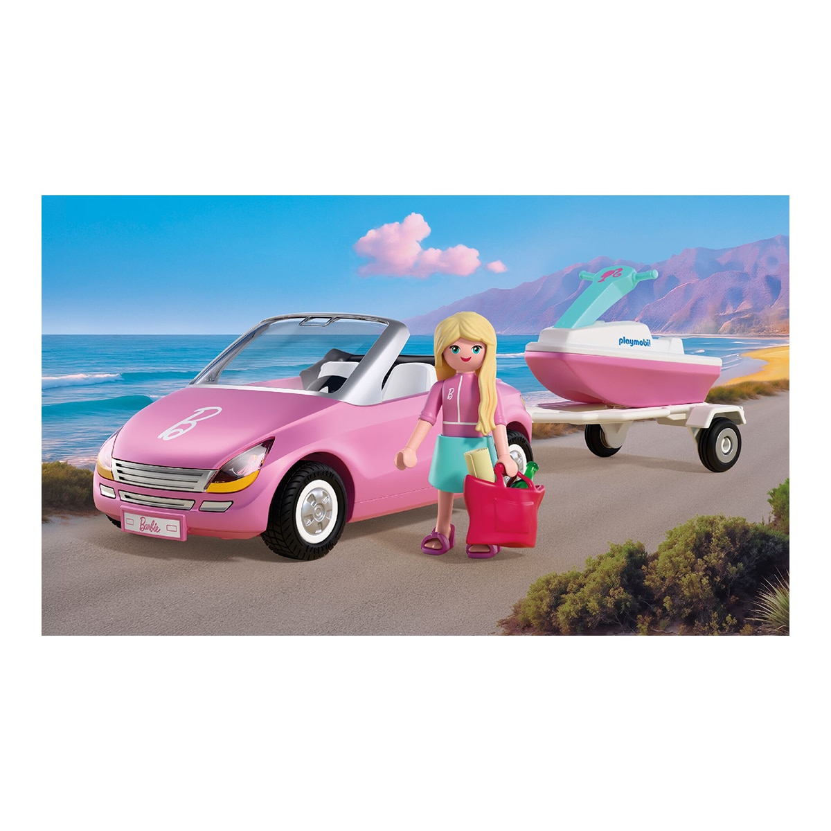 Descapotable Barbie Playmobil 4